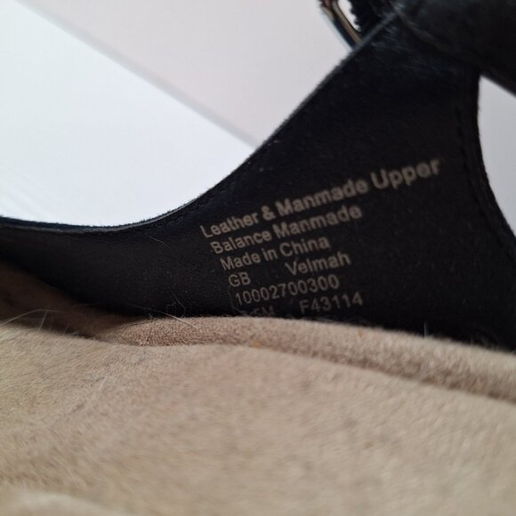 Giani Bernini sz 8.5 Navy Blue Suede & Patent Colorblock Velmah Pumps, 3" Heel - Picture 10 of 14